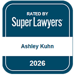 Rated by Super Lawyers | Ashley Kuhn | 2026